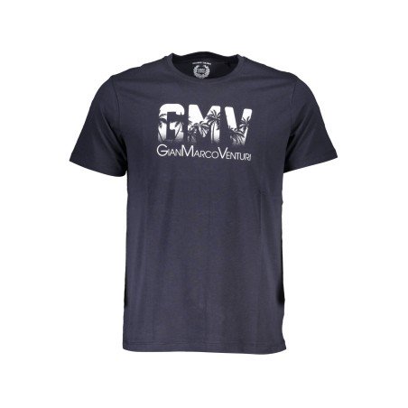 GIAN MARCO VENTURI T-SHIRT MANICHE CORTE UOMO BLU