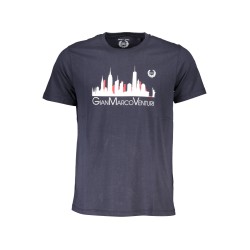 GIAN MARCO VENTURI T-SHIRT MANICHE CORTE UOMO BLU