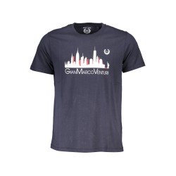 GIAN MARCO VENTURI T-SHIRT MANICHE CORTE UOMO BLU