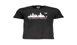 GIAN MARCO VENTURI T-SHIRT MANICHE CORTE UOMO NERO