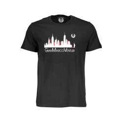 GIAN MARCO VENTURI T-SHIRT MANICHE CORTE UOMO NERO