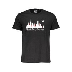 GIAN MARCO VENTURI T-SHIRT MANICHE CORTE UOMO NERO