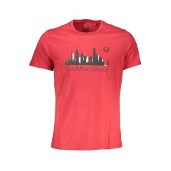 GIAN MARCO VENTURI T-SHIRT MANICHE CORTE UOMO ROSSO