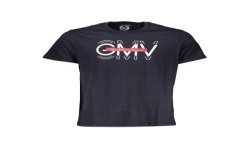 GIAN MARCO VENTURI T-SHIRT MANICHE CORTE UOMO BLU