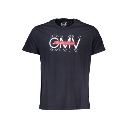 GIAN MARCO VENTURI T-SHIRT MANICHE CORTE UOMO BLU