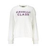 CAVALLI CLASS FELPA SENZA ZIP DONNA BIANCO