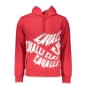 CAVALLI CLASS FELPA SENZA ZIP UOMO ROSSO