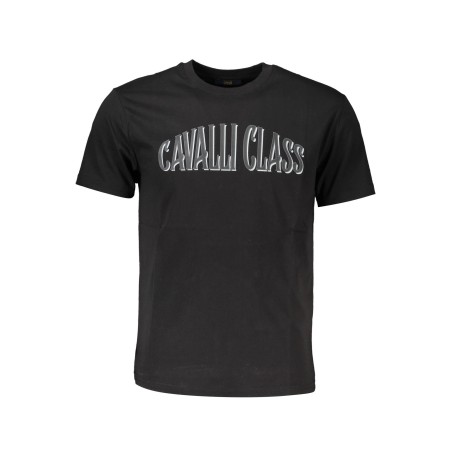 CAVALLI CLASS T-SHIRT MANICHE CORTE UOMO NERO