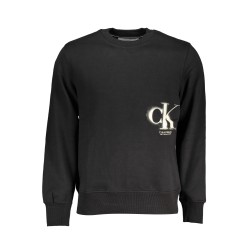 CALVIN KLEIN FELPA SENZA ZIP UOMO NERO