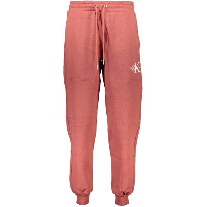 CALVIN KLEIN PANTALONE DONNA ROSSO