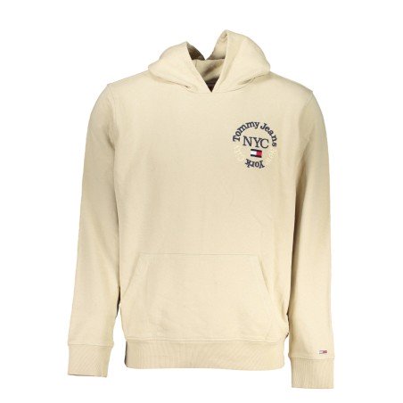 TOMMY HILFIGER FELPA SENZA ZIP UOMO BEIGE