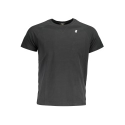 K-WAY T-SHIRT MANICHE CORTE UOMO NERO