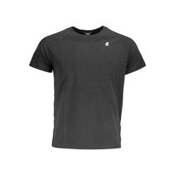 K-WAY T-SHIRT MANICHE CORTE UOMO NERO