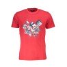 CAVALLI CLASS T-SHIRT MANICHE CORTE UOMO ROSSO