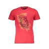 CAVALLI CLASS T-SHIRT MANICHE CORTE UOMO ROSSO