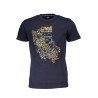CAVALLI CLASS T-SHIRT MANICHE CORTE UOMO BLU