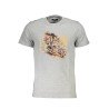 CAVALLI CLASS T-SHIRT MANICHE CORTE UOMO GRIGIO