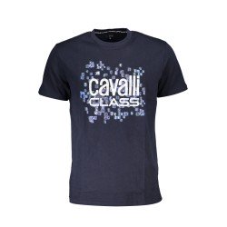 CAVALLI CLASS T-SHIRT MANICHE CORTE UOMO BLU