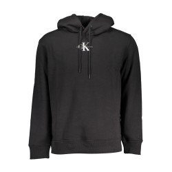 CALVIN KLEIN FELPA SENZA ZIP UOMO NERO