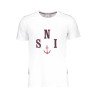 SCUOLA NAUTICA T-SHIRT MANICHE CORTE UOMO BIANCO