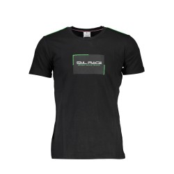 SCUOLA NAUTICA T-SHIRT MANICHE CORTE UOMO NERO