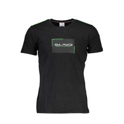SCUOLA NAUTICA T-SHIRT MANICHE CORTE UOMO NERO