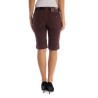 DATCH PANTALONE BERMUDA DONNA MARRONE