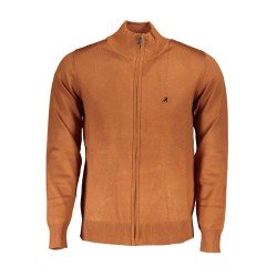 U.S. GRAND POLO CARDIGAN UOMO MARRONE