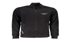 U.S. GRAND POLO FELPA CON ZIP UOMO NERO