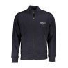 U.S. GRAND POLO FELPA CON ZIP UOMO BLU