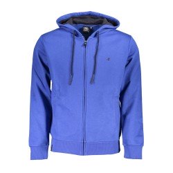 U.S. GRAND POLO FELPA CON ZIP UOMO BLU