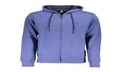 U.S. GRAND POLO FELPA CON ZIP UOMO BLU