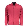 U.S. GRAND POLO FELPA CON ZIP UOMO ROSSO