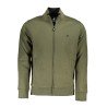 U.S. GRAND POLO FELPA CON ZIP UOMO VERDE