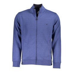 U.S. GRAND POLO FELPA CON ZIP UOMO BLU