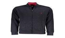 U.S. GRAND POLO FELPA CON ZIP UOMO BLU