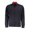 U.S. GRAND POLO FELPA CON ZIP UOMO BLU
