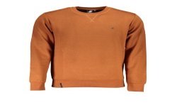 U.S. GRAND POLO FELPA SENZA ZIP UOMO MARRONE