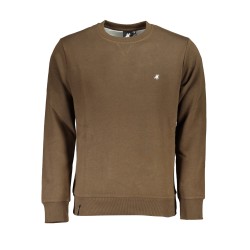 U.S. GRAND POLO FELPA SENZA ZIP UOMO MARRONE
