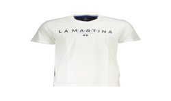LA MARTINA T-SHIRT MANICHE CORTE UOMO BIANCO