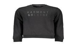 HARMONT & BLAINE FELPA SENZA ZIP UOMO NERO