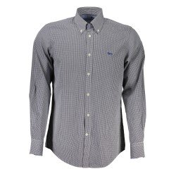HARMONT & BLAINE CAMICIA MANICHE LUNGHE UOMO BLU