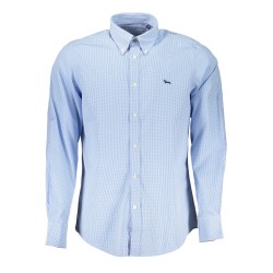 HARMONT & BLAINE CAMICIA MANICHE LUNGHE UOMO AZZURRO