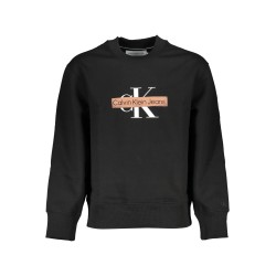 CALVIN KLEIN FELPA SENZA ZIP UOMO NERO