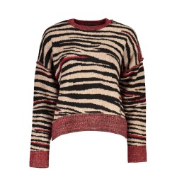 DESIGUAL MAGLIONE DONNA ROSSO