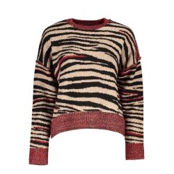 DESIGUAL MAGLIONE DONNA ROSSO