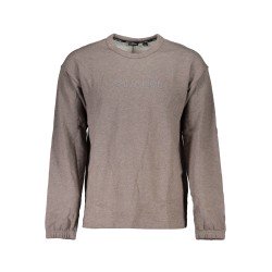 CALVIN KLEIN FELPA SENZA ZIP UOMO MARRONE