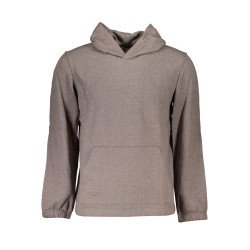 CALVIN KLEIN FELPA SENZA ZIP UOMO MARRONE