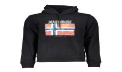 NAPAPIJRI FELPA SENZA ZIP UOMO NERO