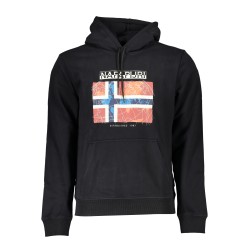 NAPAPIJRI FELPA SENZA ZIP UOMO NERO